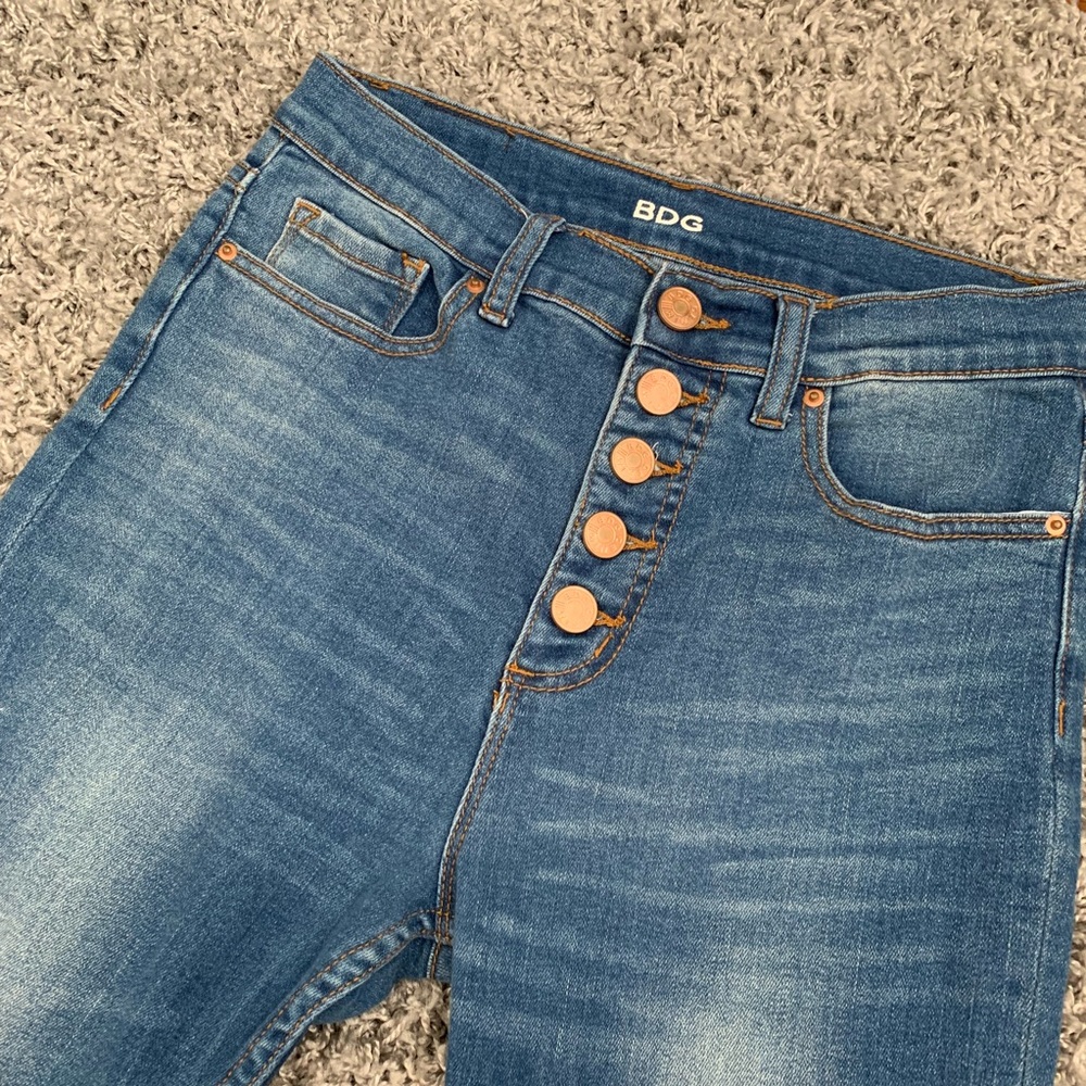 BDG Twig High-Rise Button-Fly Jeans (33” inseam)